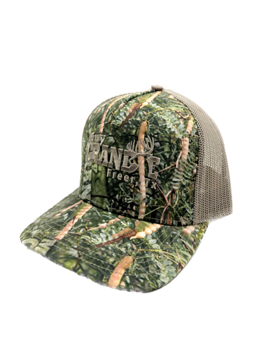 Muy Grande Camo Snapback Cap - Taupe