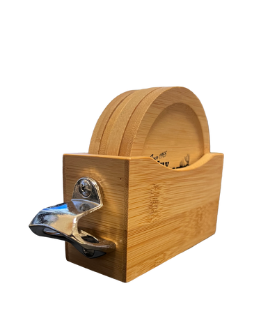 Muy Grande Bamboo Coaster Set