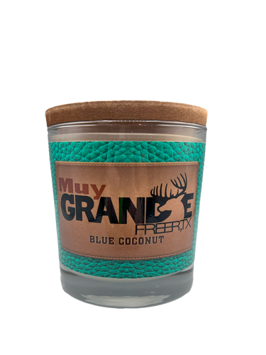 Small Muy Grande Candle - Blue Coconut