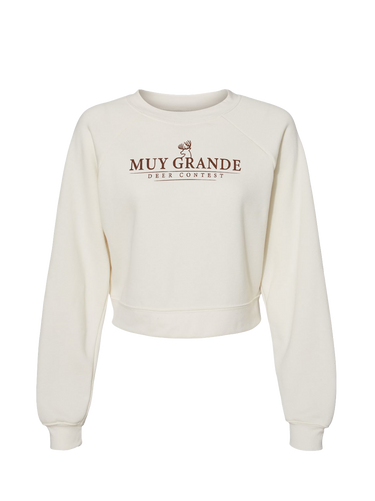 Women's Muy Grande Cropped Crewneck