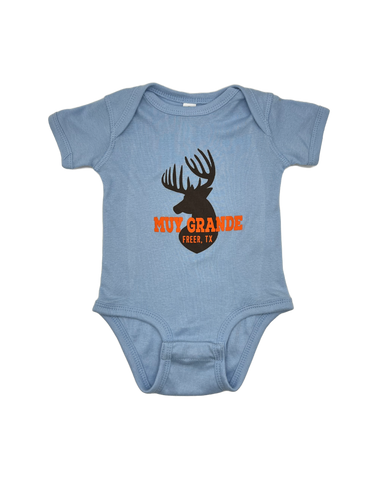 Muy Grande Deer Onesie - Blue