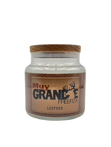 Medium Muy Grande Candle - Leather