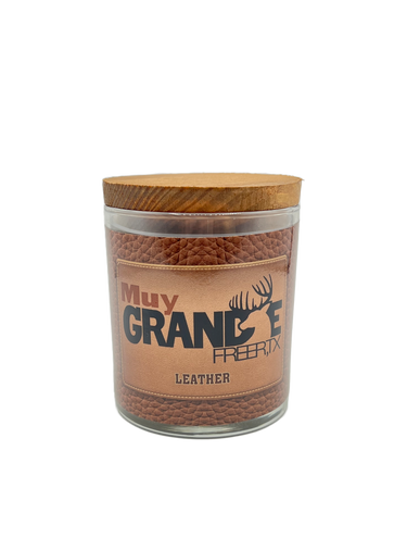 Small Muy Grande Candle - Leather