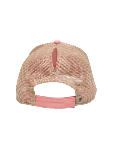 Muy Grande - Women's Ponytail Cap - Coral