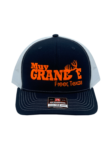 Muy Grande Richardson Trucker - Navy/White/Orange