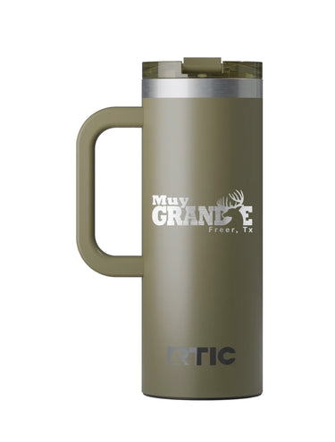 20oz Muy Grande RTIC Travel Mug - Olive
