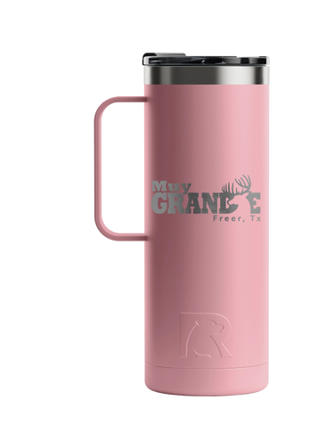 20oz Muy Grande RTIC Travel Mug - Rose