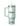 Vaso de viaje de 30 oz (887 ml) muy grande RTIC - Purpurina Verde Mar