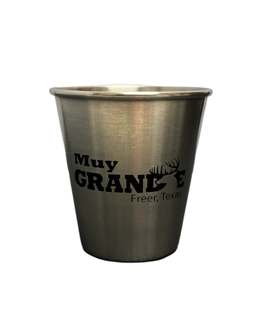 Muy Grande Shot Glass -Stainless Steel