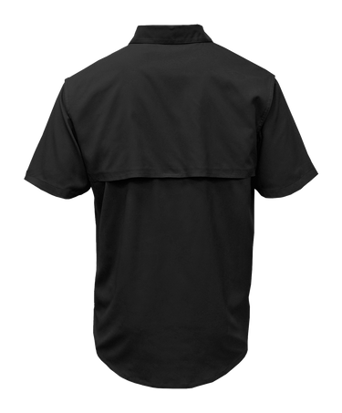 Muy Grande Short Sleeve Button - Black