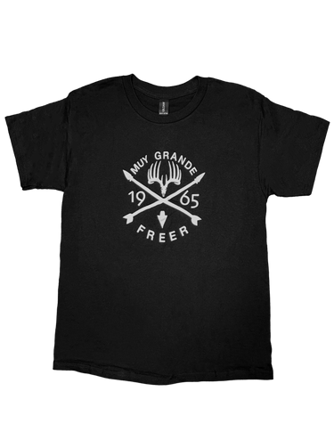 Muy Grande Youth Cross Arrows - Black